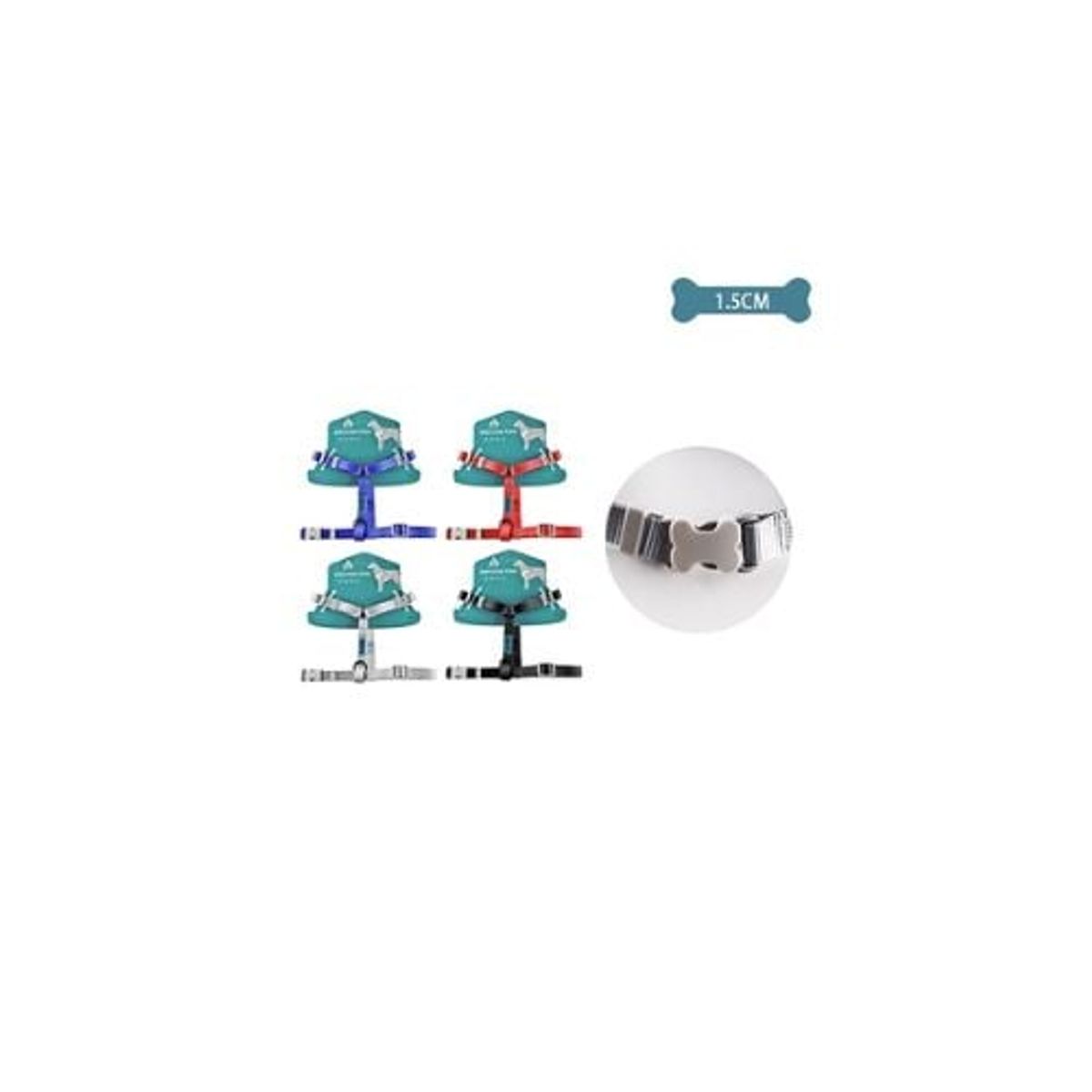 GENERICO - Arnés H Harness Para Mascotas 20x5070cm