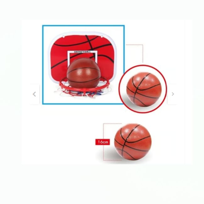 GENERICO - ARO DE BASKETBALL  CON PEDESTAL Y PELOTA