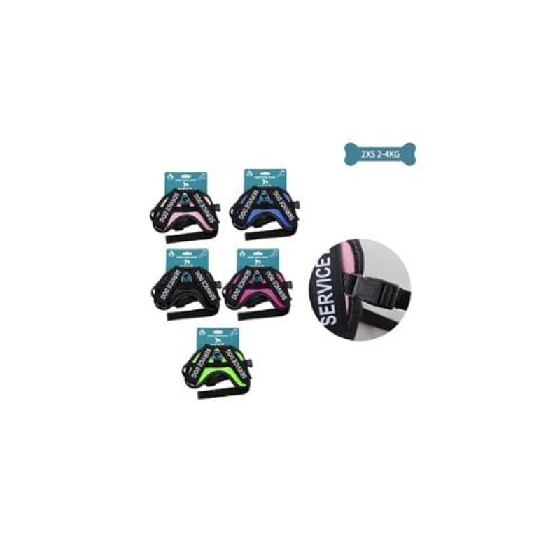 GENERICO - Arnés K9 Equipado Para Mascotas Talla XXS 2-4kg