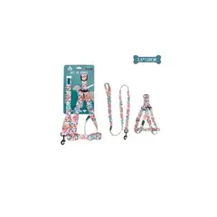 GENERICO - Set De Arnés y Correa 25x120cm