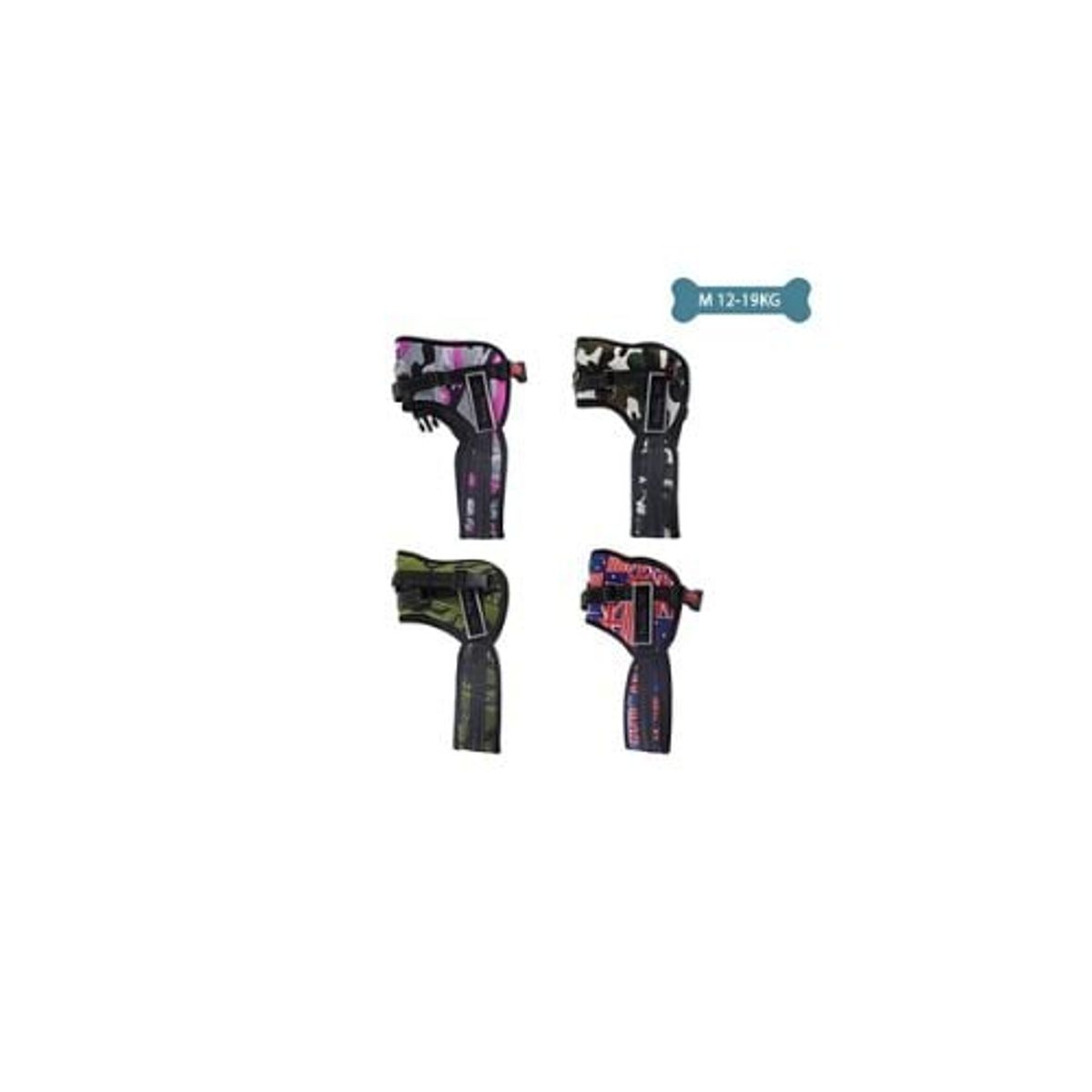 GENERICO - Arnés Camuflaje K8 Talla M 12-19kg Color Aleatorio