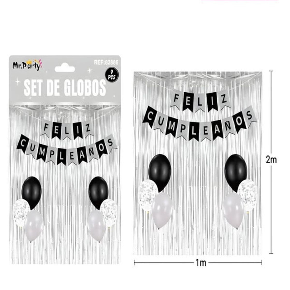 GENERICO - SET DE DECORACION CUMPLEAÑOS