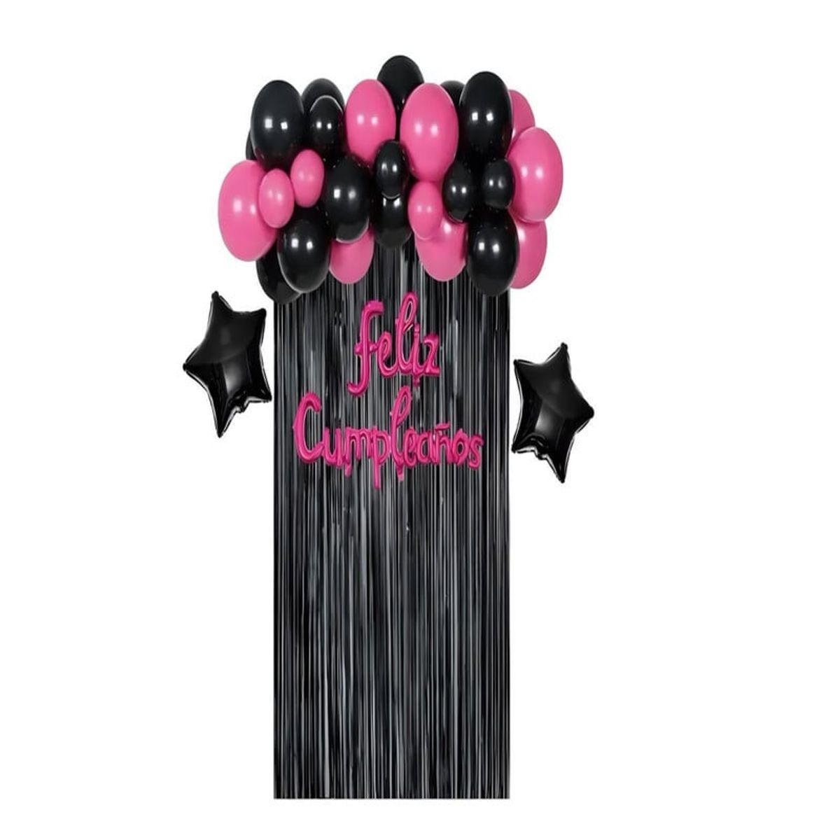 GENERICO - SET DE DECORACION CUMPLEAÑOS 35 PIEZAS
