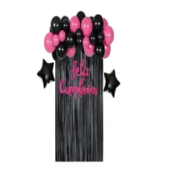 GENERICO - SET DE DECORACION CUMPLEAÑOS 35 PIEZAS