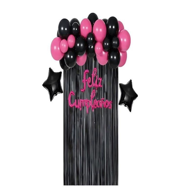 GENERICO - SET DE DECORACION CUMPLEAÑOS 35 PIEZAS
