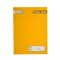 TORRE - Cuaderno College Cuadriculado 5mm 100 Hojas