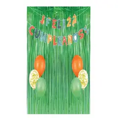 GENERICO - SET DE DECORACION CUMPLEAÑOS DINOSAURIO