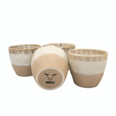 Imagen 2 del producto SET 4 VASOS CERAMICA