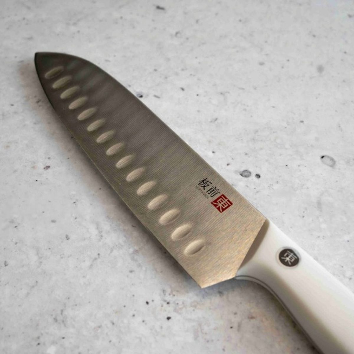 OEM - CUCHILLO SANTOKU BLANCO TOKAI