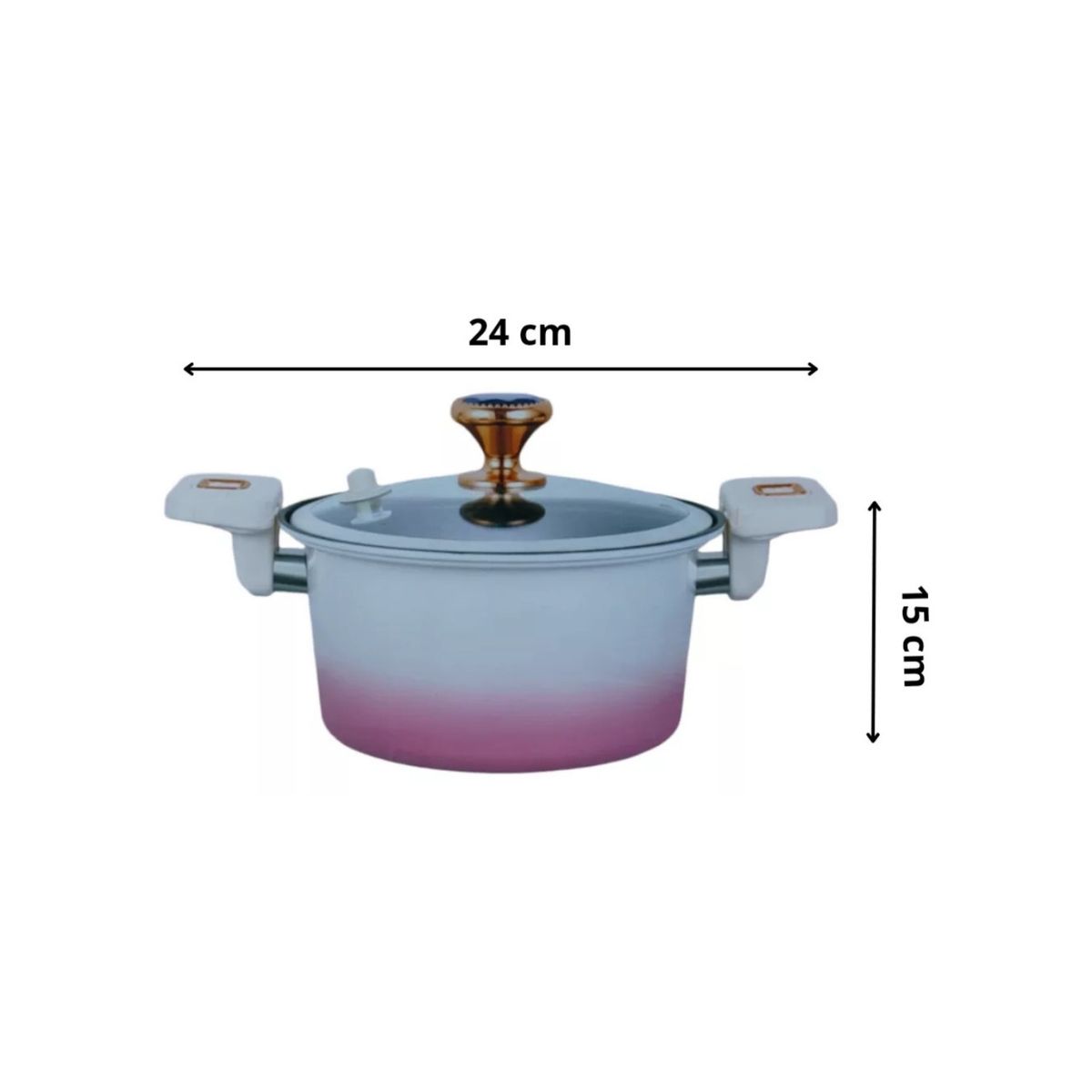 GENERICO - Mini Olla De Micro Presión Elegante 45lts Multifuncional