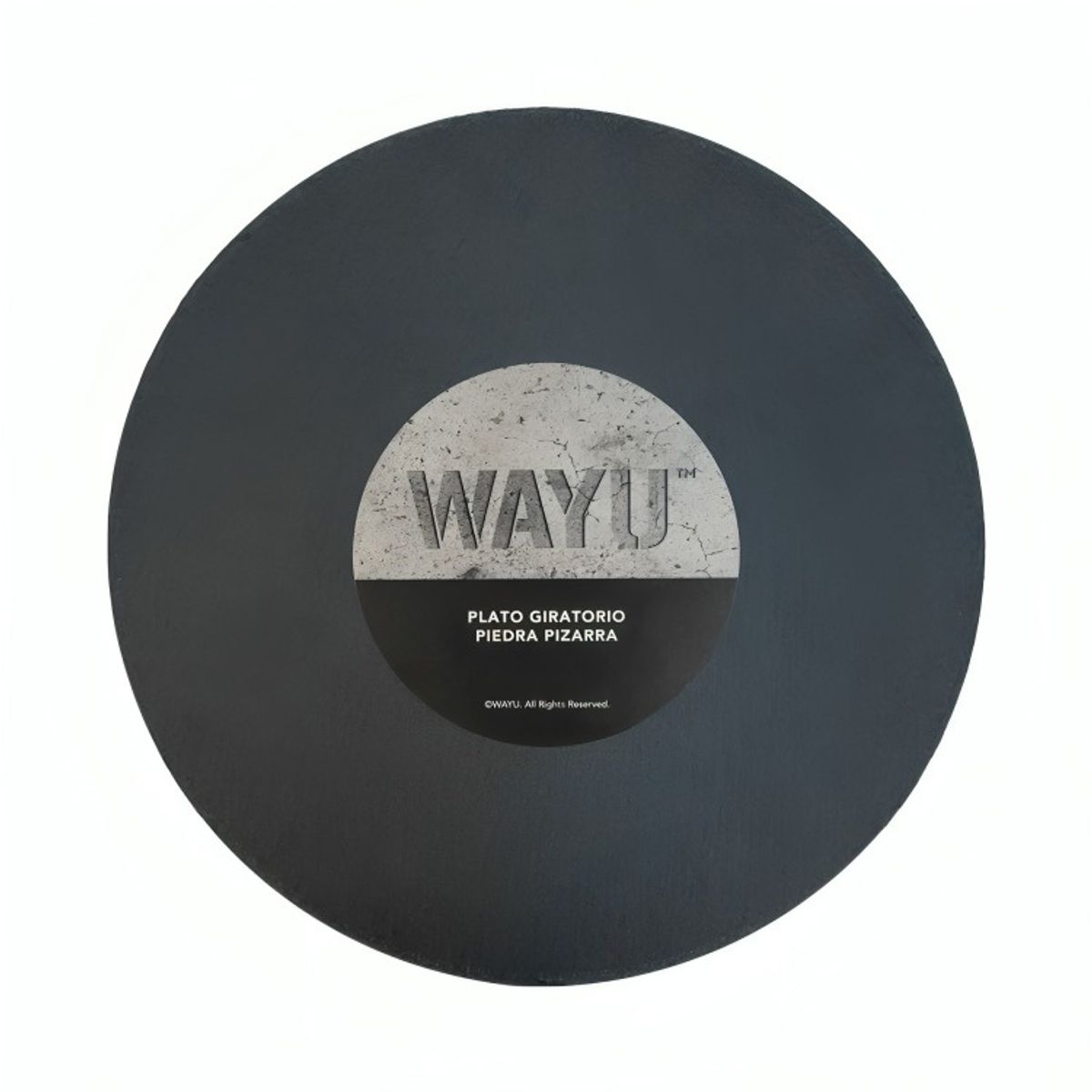 WAYU - PLATO GIRATORIO PIEDRA PIZARRA PIZZA  WAYU