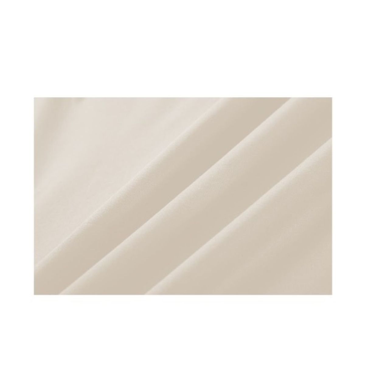 GENERICO - Faldón de Cama 2 Plazas Protector Base - Beige