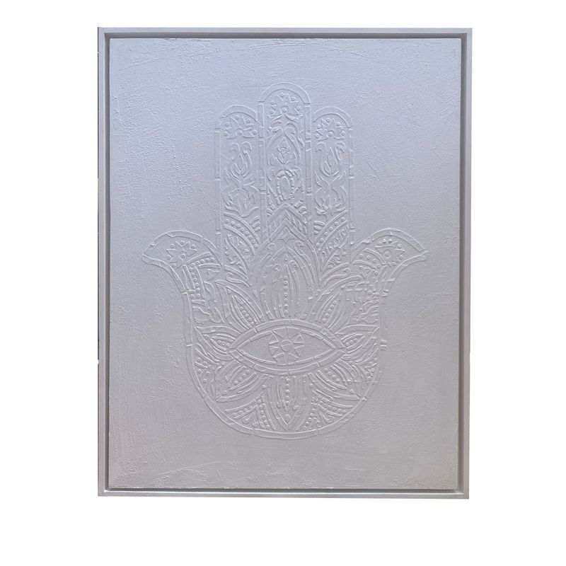 GENERICO - Mano de Fátima Hamsa Cuadro decorativo 90x70