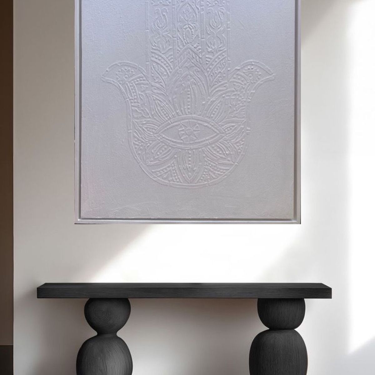 GENERICO - Mano de Fátima Hamsa Cuadro decorativo 90x70