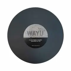 WAYU - PLATO REDONDO PIEDRA PIZARRA 25CM