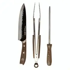 WAYU - SET PARRILLERO CUERO