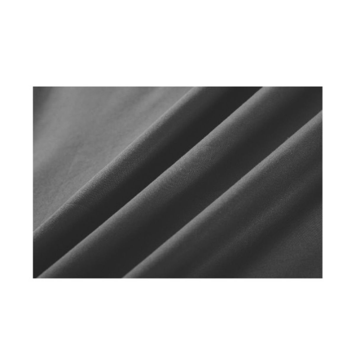 GENERICO - Faldón de Cama 2 Plazas Protector Base - Gris