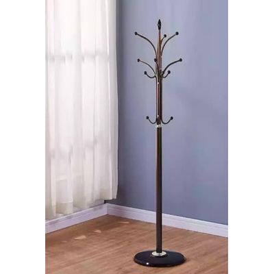 Imagen 2 del producto Perchero De Hierro Negro 12 Ganchos Base Redonda