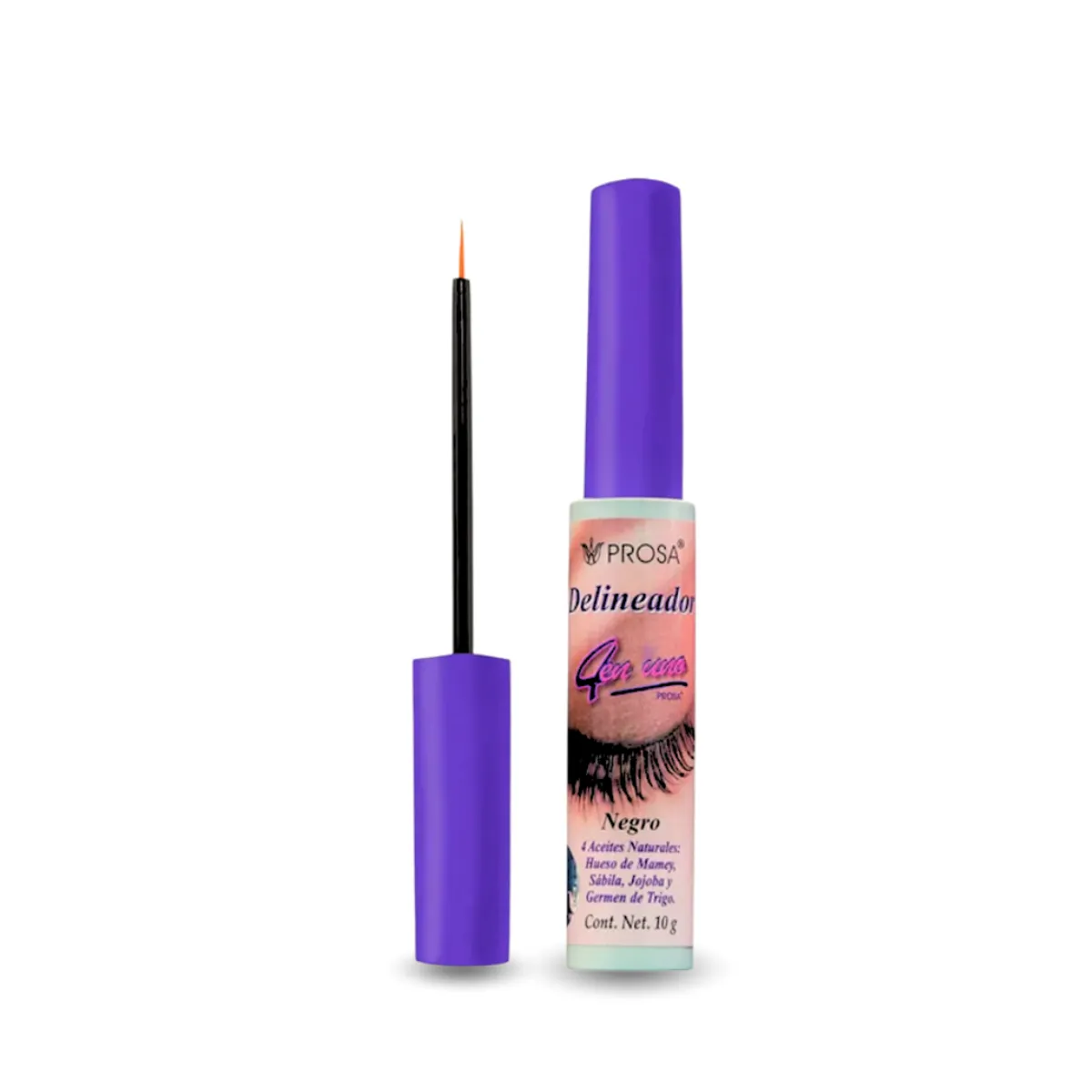 PROSA NATURAL - Delineador de Ojos Clásico Negro 10gr Prosa
