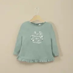 OPALINE - Poleras Bebé niña Verde 39942