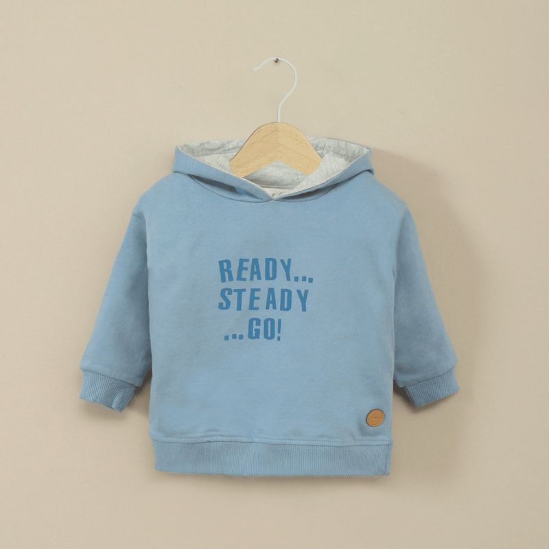 OPALINE - Polerones Bebé niño Celeste 39953 Opaline