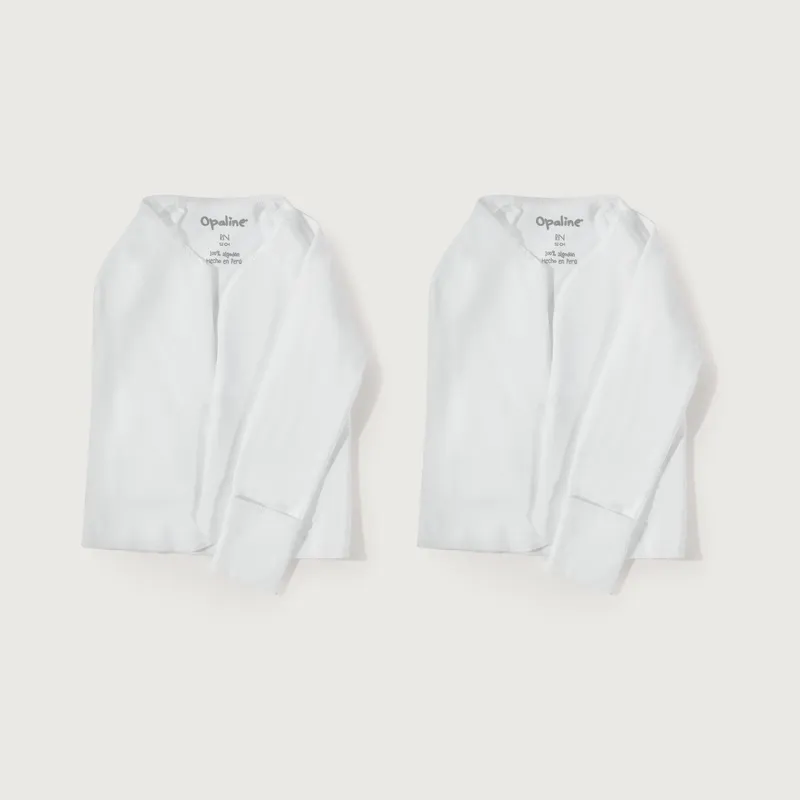 OPALINE - Camiseta Ropa Interior Unisex Blanco CMJEU110I25 RN