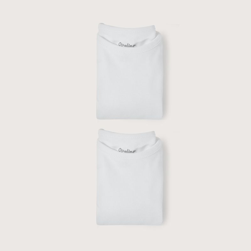 OPALINE - Camiseta Ropa Interior Niña Blanco CMPU0210I25 12M
