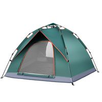 Carpa ligera automática para 4 personas ventilación