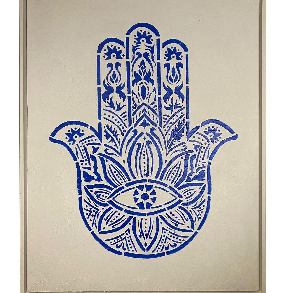 GENERICO - Mano de Fátima Hamsa Cuadro decorativo 90x70