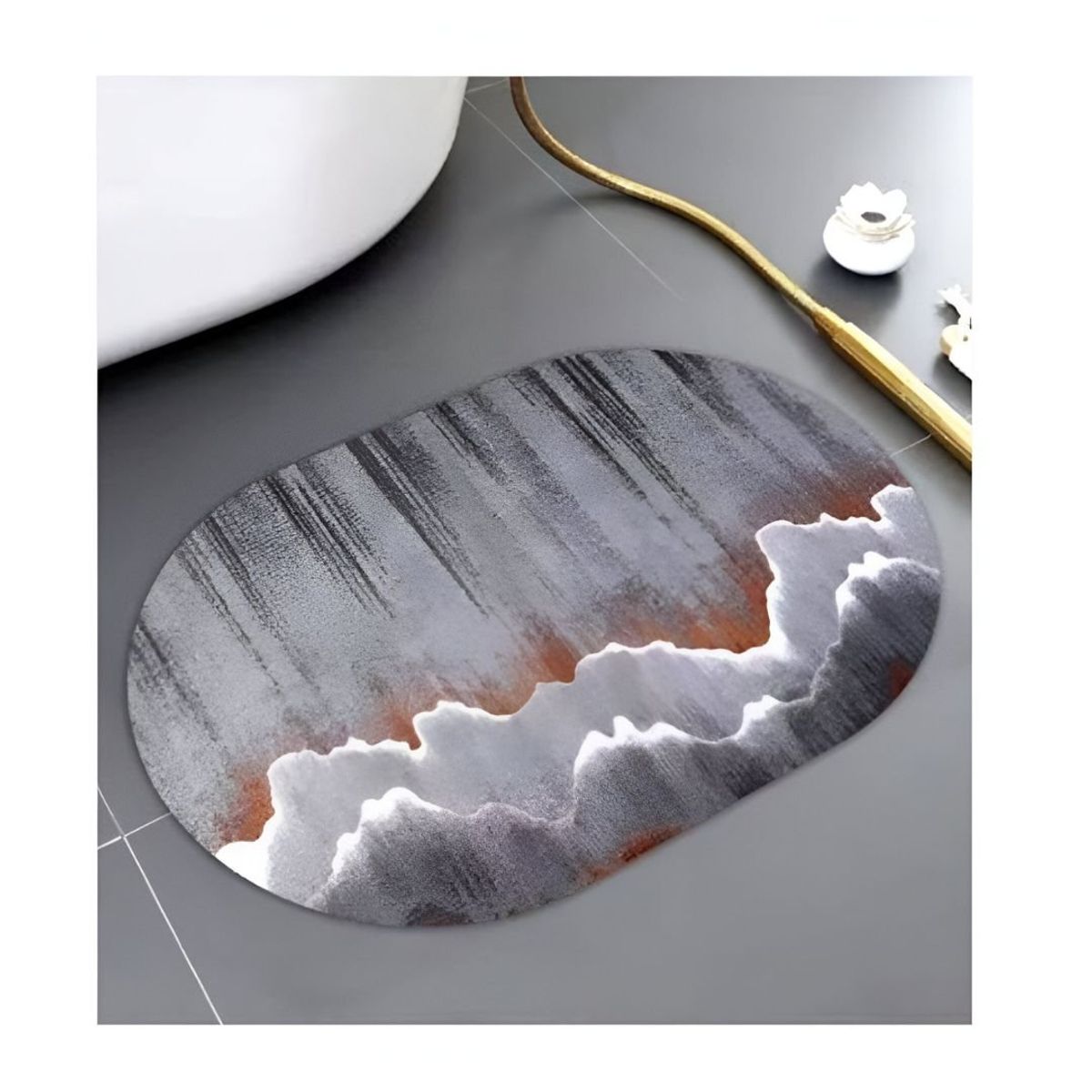 GENERICO - Alfombra Absorbente Baño Cocina 38 x 58 cm - Valozyn