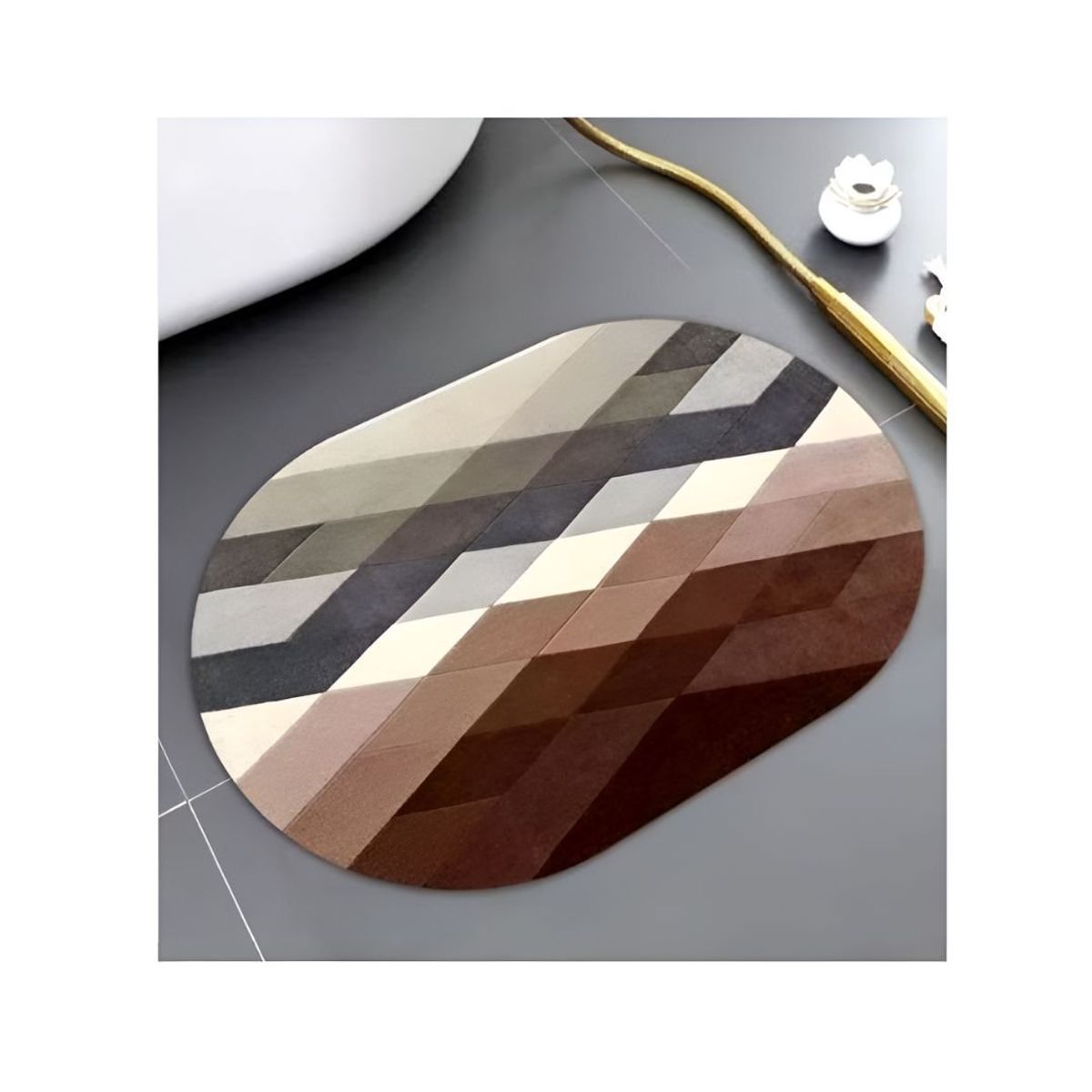 GENERICO - Alfombra Absorbente Baño Cocina 38 x 58 cm - Polatsk