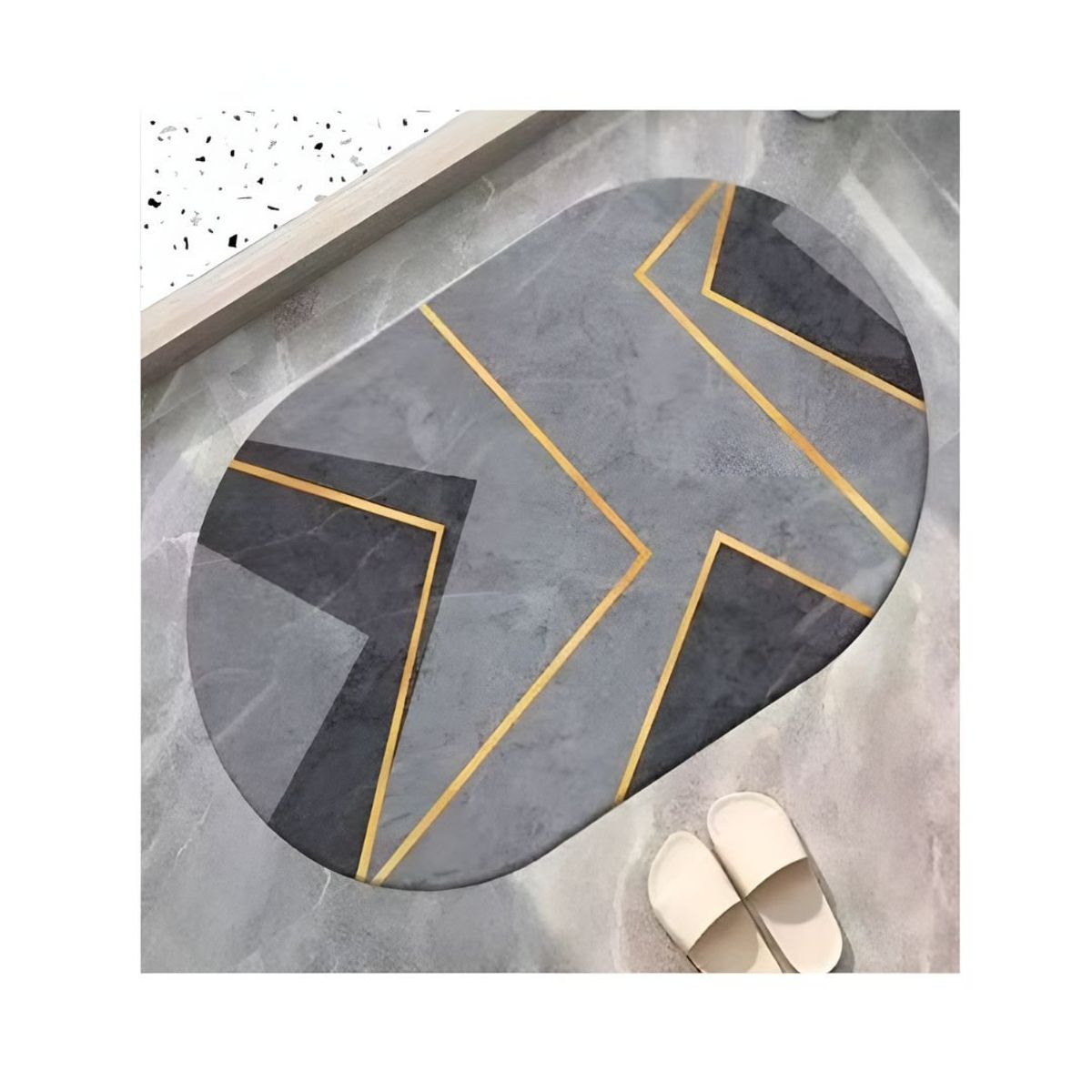 GENERICO - Alfombra Absorbente Baño Cocina 38 x 58 cm - Grodno