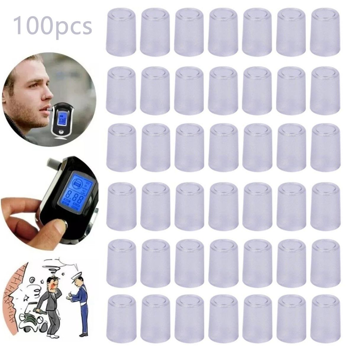 KUANGYE - 100 Boquillas De Soplado De Mano Portátil Para At6000