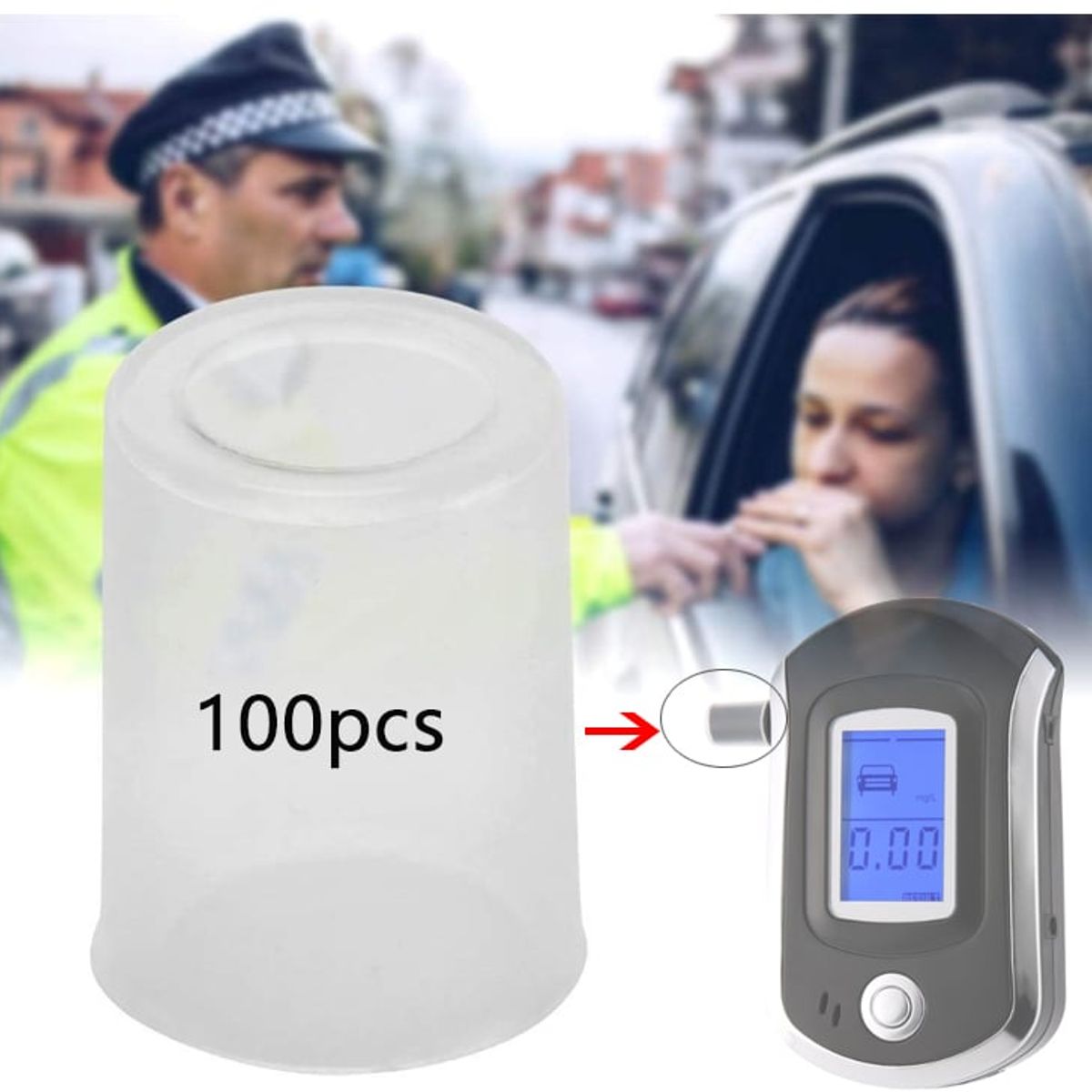 KUANGYE - 100 Boquillas De Soplado De Mano Portátil Para At6000