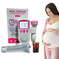 BITART - Monitor Fetal Doppler Latidos Corazón de Bebé + Pilas + Gel