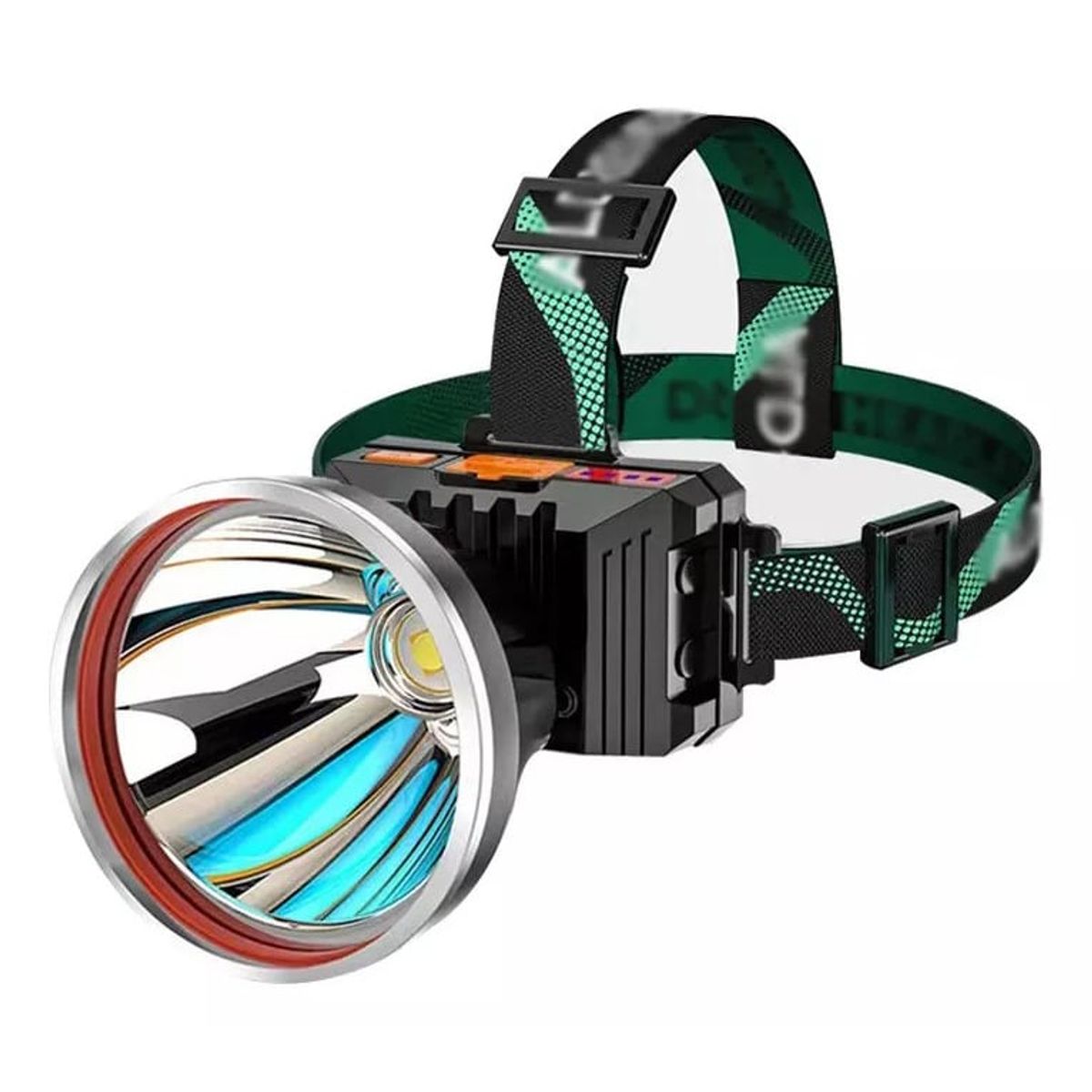 KUANGYE - Linterna Frontal Tipo Minero Recargable Y Potente De Cacería