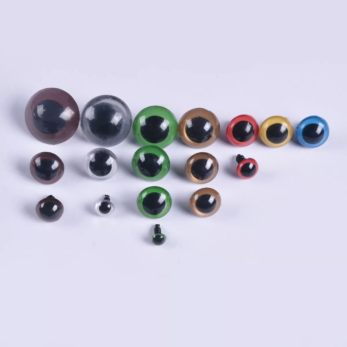 KUANGYE - Caja 786 Unidades Ojo Plástico Seguridad Amigurumi