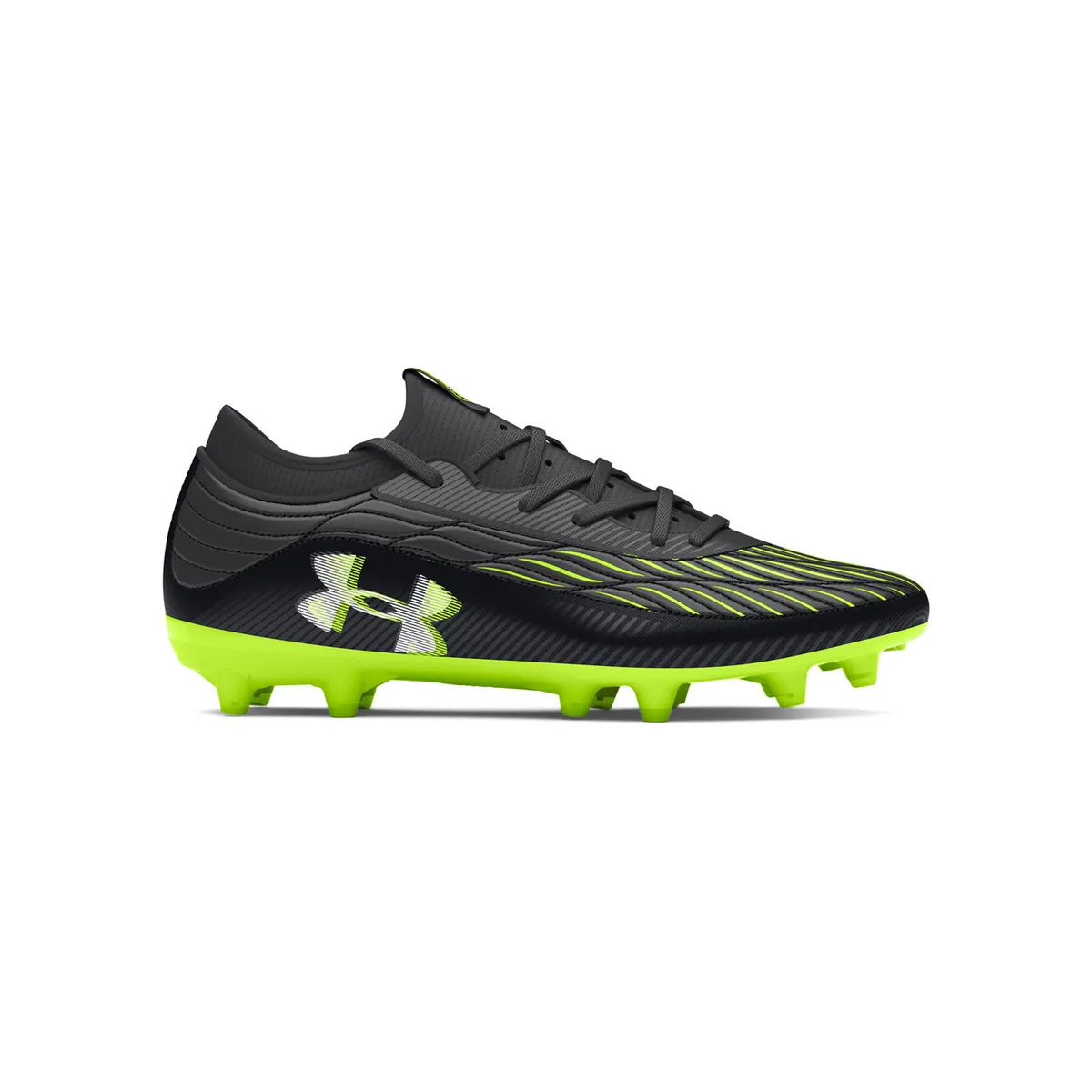 UNDER ARMOUR - Zapatos fútbol unsex Mgntco Slct4 FG Negro UNDER ARMOUR