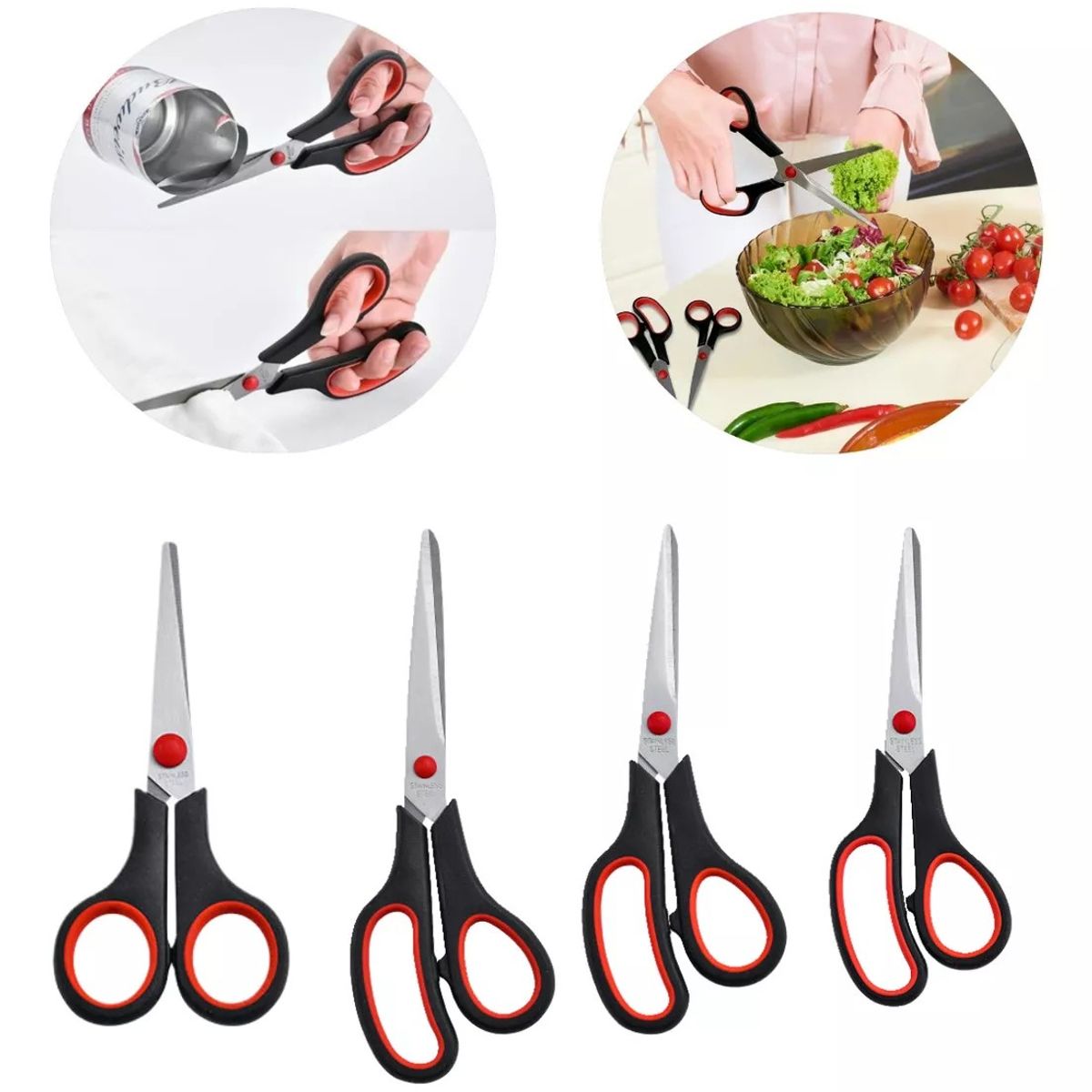 KUANGYE - Kit Tijeras Profesionales Filos Multiusos Set