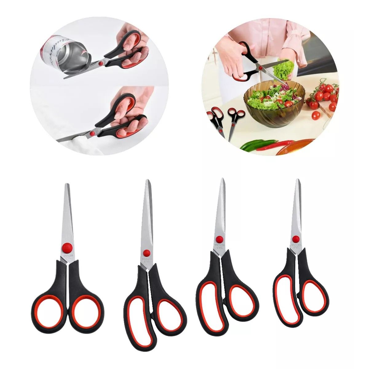 KUANGYE - Kit Tijeras Profesionales Filos Multiusos Set