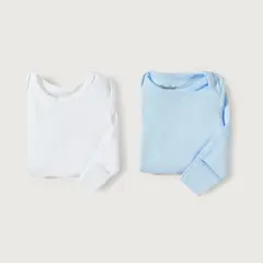OPALINE - Bodys Bebé niño Celeste 39778