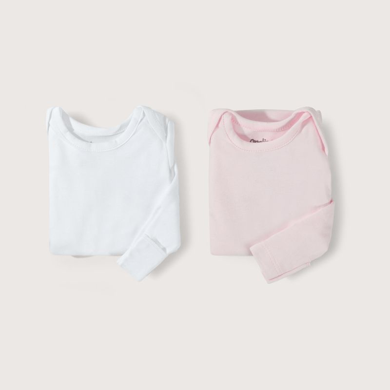 OPALINE - Bodys Bebé niña Rosado 39776 Opaline
