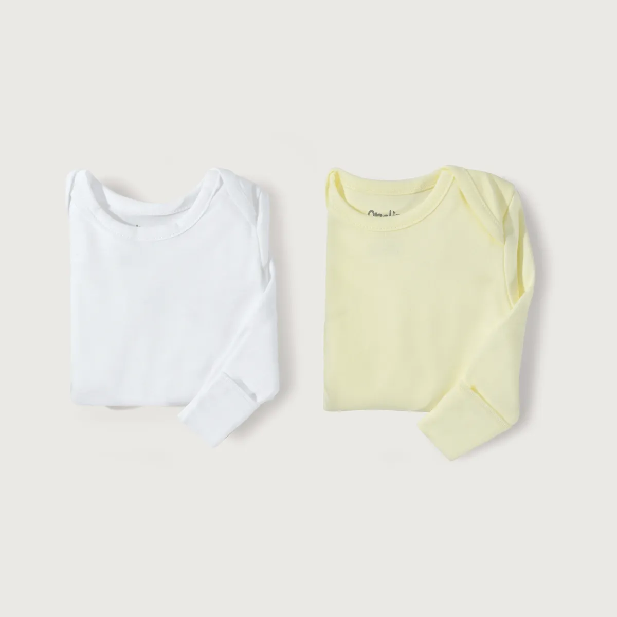 OPALINE - Bodys Unisex bebé Amarillo 39779 Opaline