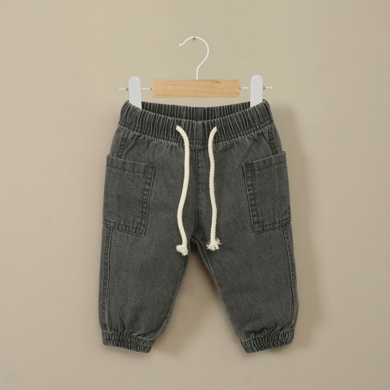 OPALINE - Jeans Bebé niño Gris 39890 Opaline