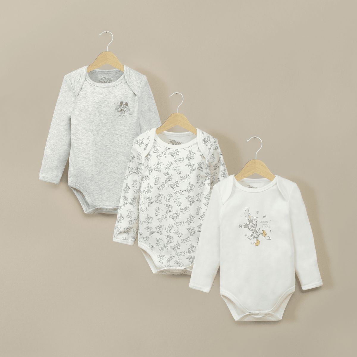 OPALINE - Bodys Bebé niño Gris 39930 Opaline