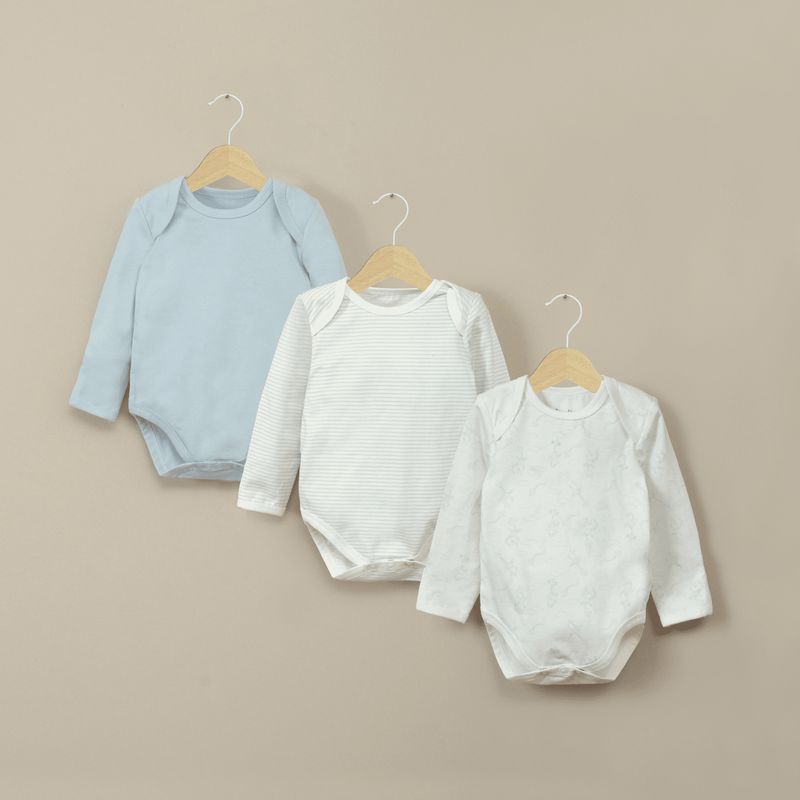 OPALINE - Bodys Bebé niño Azul 39926 Opaline