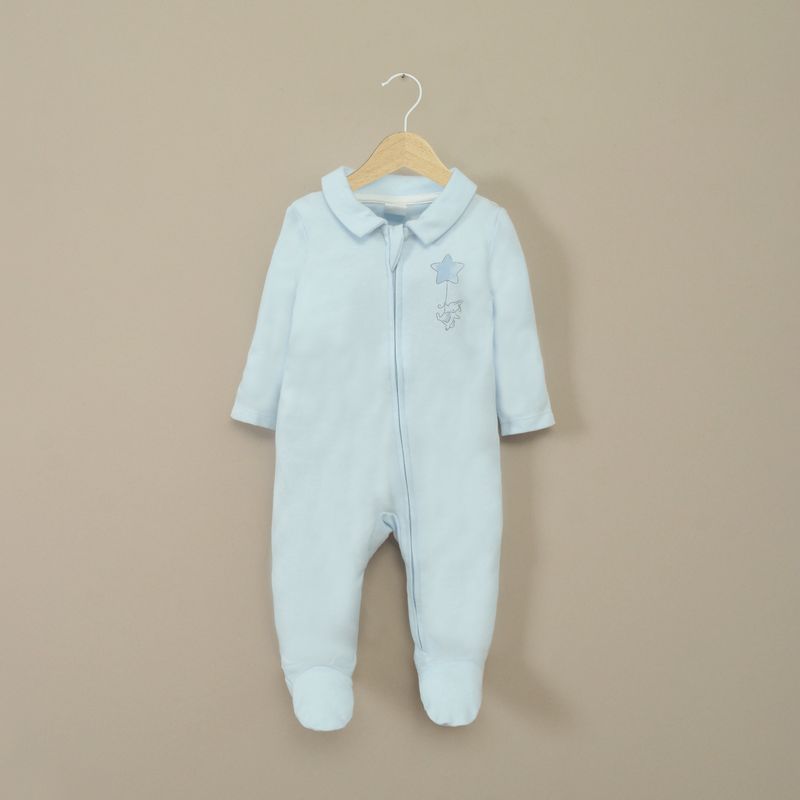 OPALINE - Enteritos Bebé niño Celeste 39897 Opaline