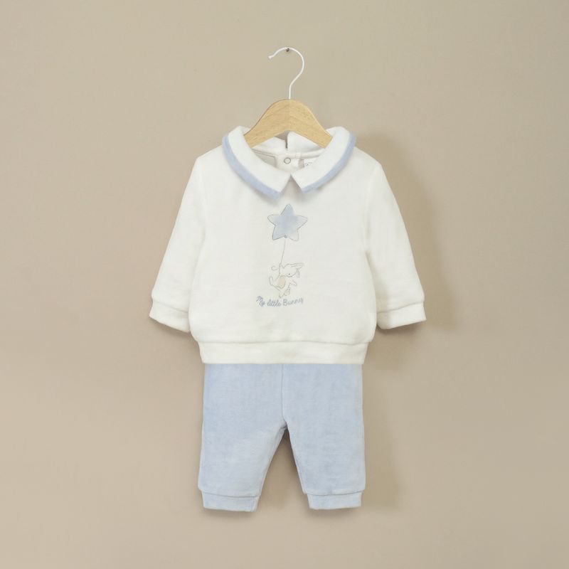 OPALINE - Conjuntos Bebé niño Celeste 39883 Opaline