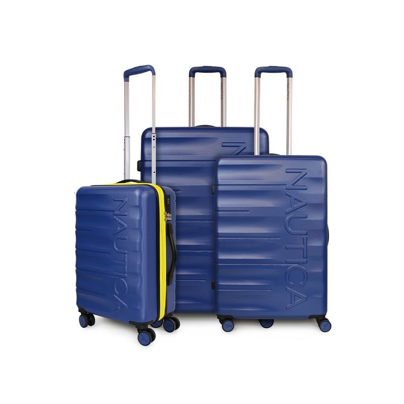NAUTICA - Set de 3 maletas Ibiza S+M+L azul Nautica