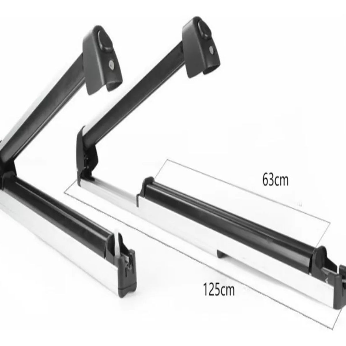 MUNDO MAGIA - Porta Ski Para 6 Barra De Techo Transporte Snowboard Esqui